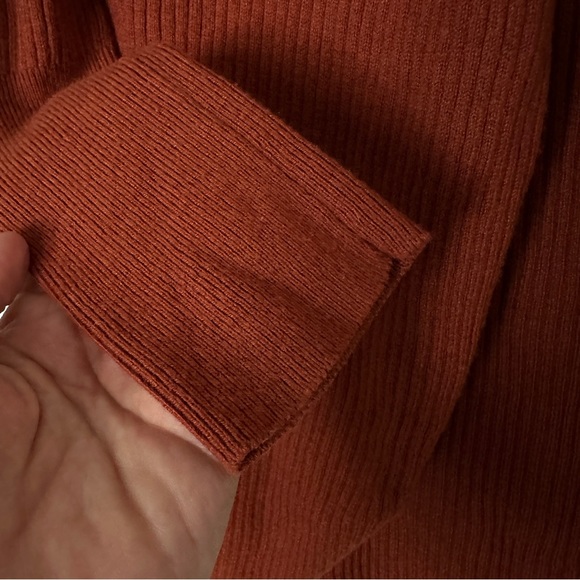 Leith Ribbed Cardigan Wool Blend, S - Picture 7 of 8